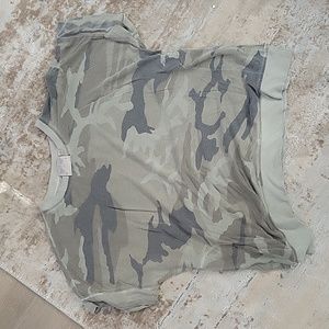Dantelle Camo Short Sleeve Shirt